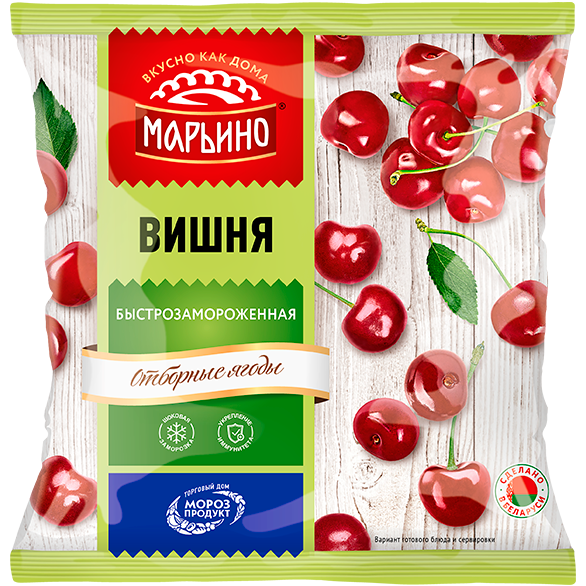 «МАРЬИНО» вишня быстрозамороженная